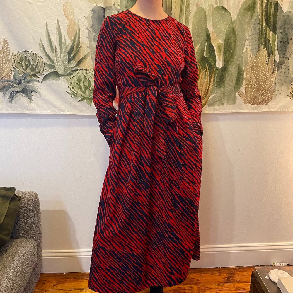 BODEN ZEBRA PRINT DRESS